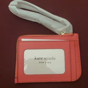 NWT Kate Spade Hot Pink Small Wristlet